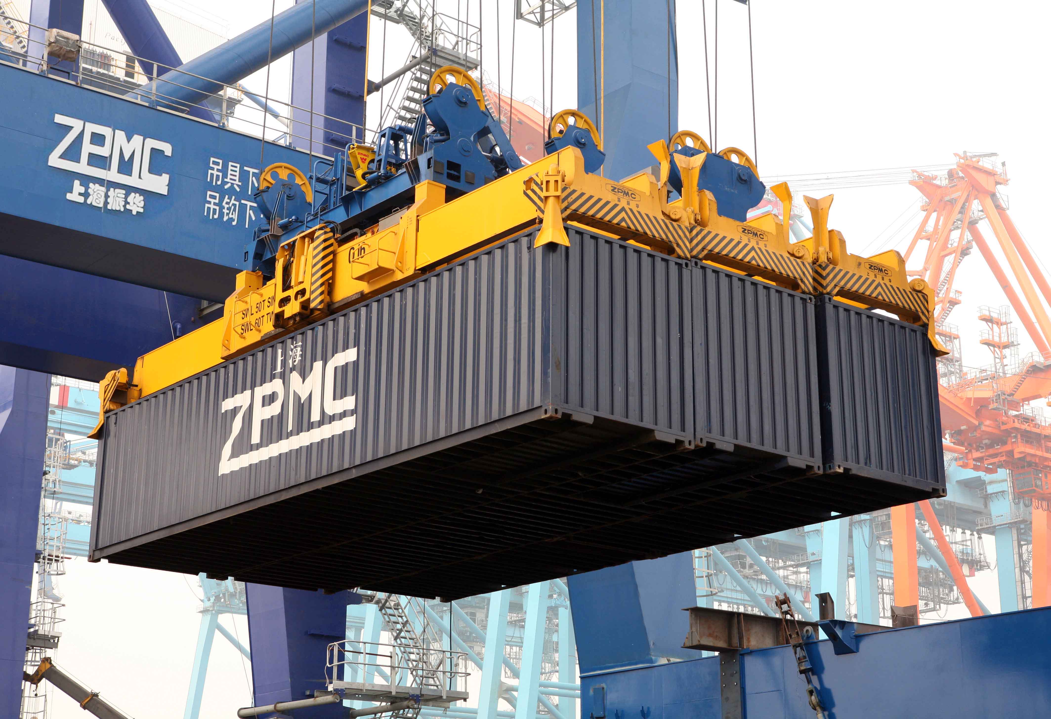 Контейнерный кран RTG ZPMC